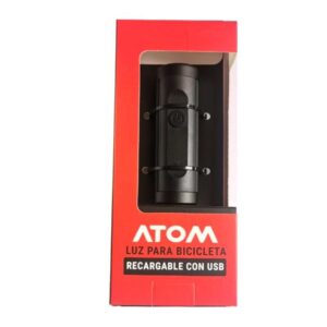 LUZ DELANTERO ATOM AT-3322 700 LUMENES / RECARGABLE 2600MAH