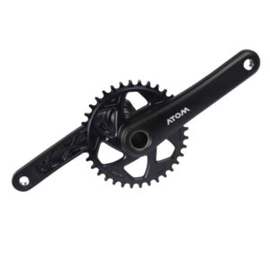 CATALINA BIELA ATOM MTB MPX11-36T-TT 11V - 3/32 MONOPLATO 36T x 175MM NEGRO / INCLUYE BB73 / HOLLOWTECH II