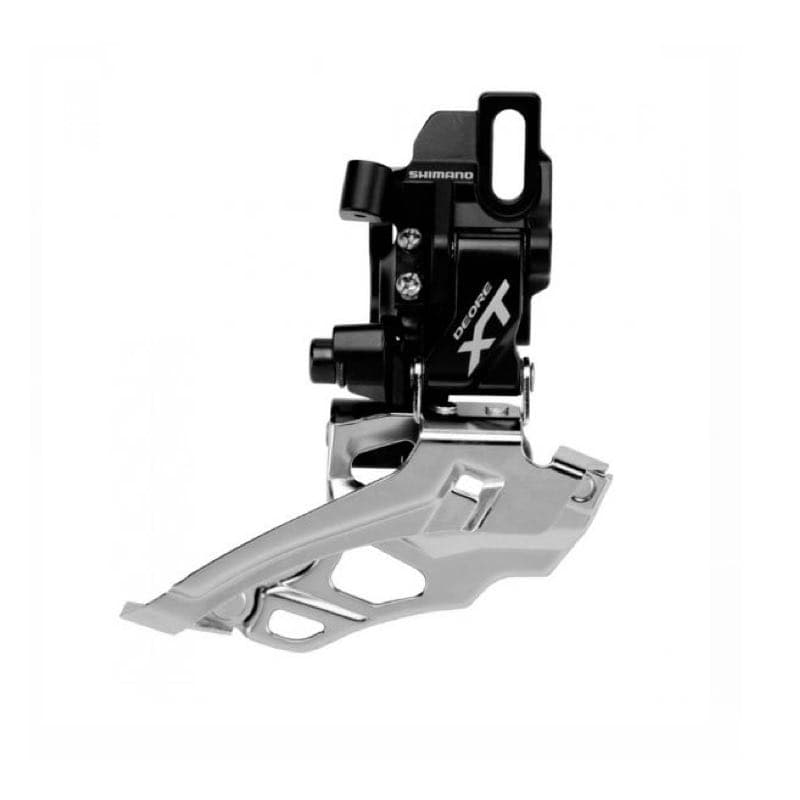 DESVIADOR  SHIMANO DEORE XT FD-M786-D 2X10 / SILVER DOUBLE / 38/44T