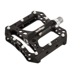 PEDALES WELLGO BMX B143 9/16" ANODIZADO NEGRO -TW