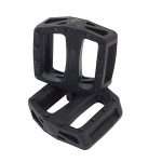 PEDALES WELLGO BMX B109N 9/16" FIBRA DE NYLON / NEGRO