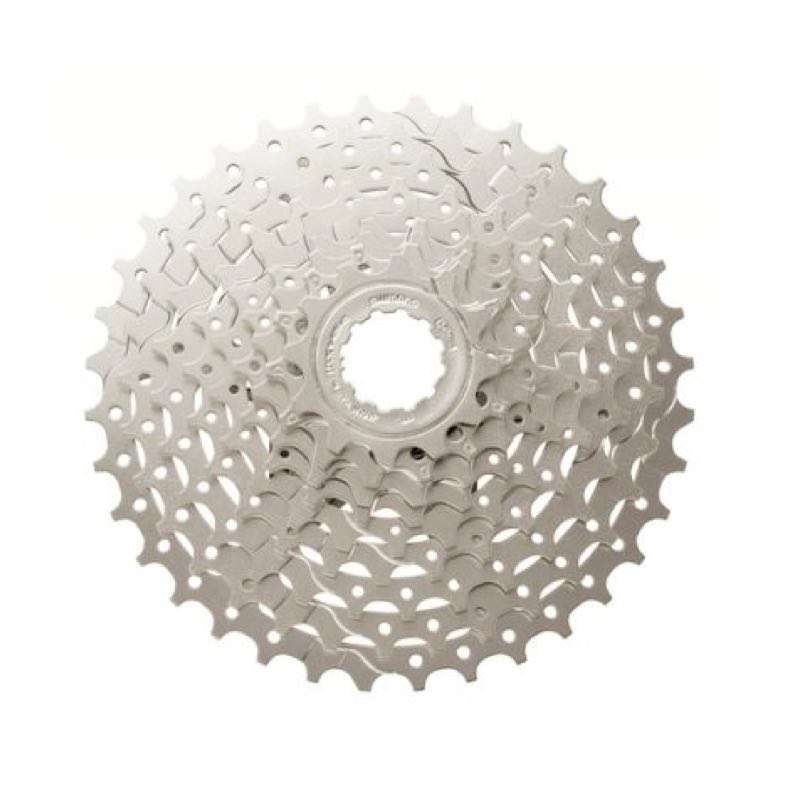 PIÑON CASETERO SHIMANO ALIVIO 9V / 12-36T / PLATEADO / CS-HG400-9