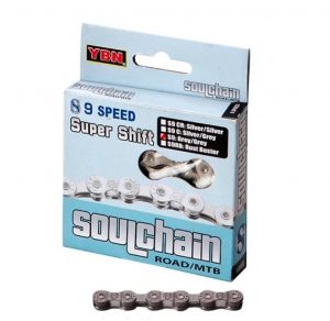 CADENA 9V YABAN / XC/RUTA / S9 / 1/2”X11/128” 116L