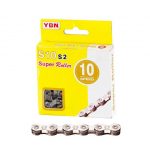 CADENA 10V YABAN / XC/RUTA / S10 / 1/2”X11/128” 116L