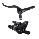 FRENO HIDRAULICO SHIMANO DELANTERO / MANETA (BL-MT401-L) Y CALIPER (BR-MT410-F) / DEORE / 2 PISTONES