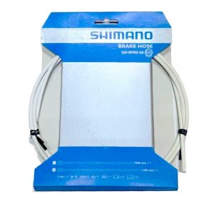 MANGUERA FUNDA DE FRENO HIDRÁULICO POSTERIOR SHIMANO 1700MM / SM-BH90-SS BLANCO