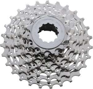 PIÑON CASETERO SHIMANO ALIVIO 9V / 11-25T / PLATEADO / CS-HG400-9