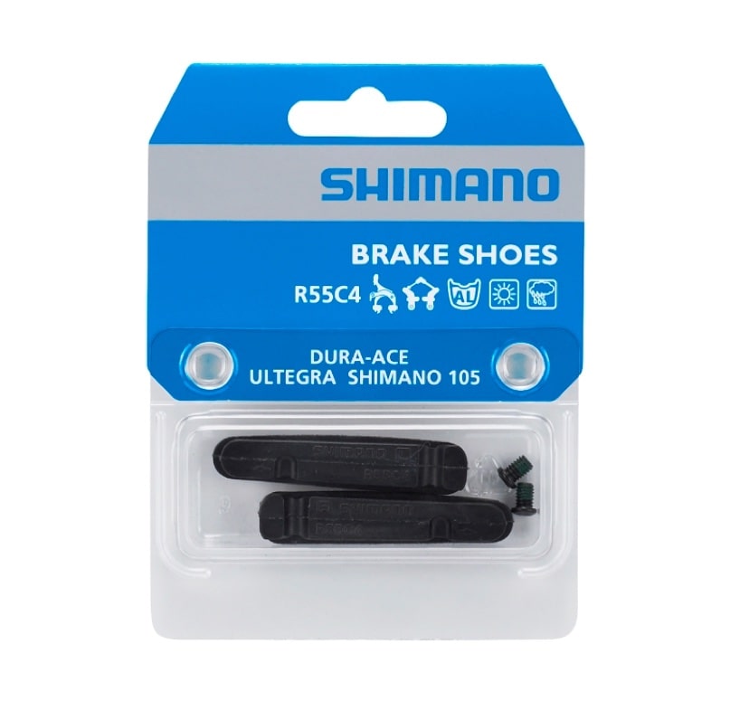 TACOS DE FRENO RUTA SHIMANO R55C4 / P/ARO CARBONO / 105 / DURA ACE / ULTEGRA