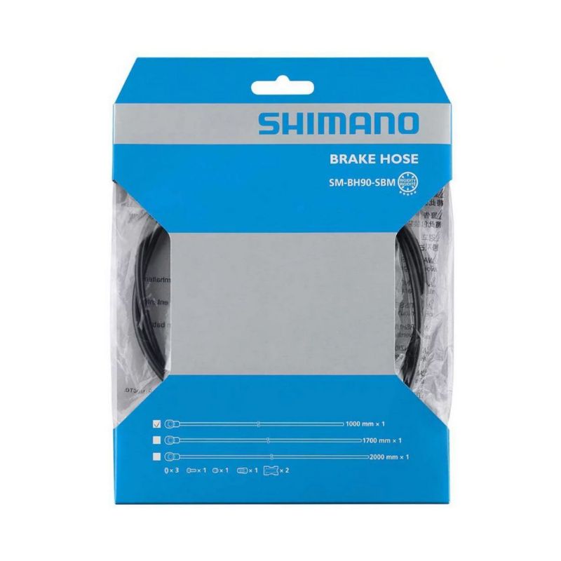 MANGUERA FUNDA DE FRENO HIDRÁULICO DELANTERO SHIMANO XTR 1000MM / SM-BH90-SBM NEGRO