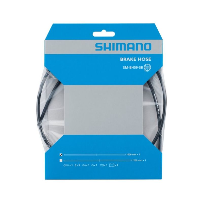 MANGUERA FUNDA DE FRENO HIDRÁULICO DELANTERO SHIMANO 1000MM / SM-BH59 NEGRO