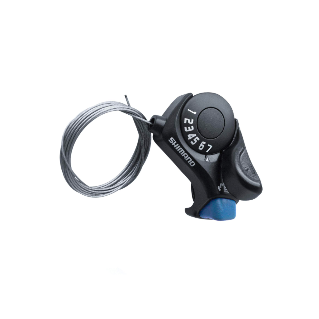 SHIFTER 7V DERECHO SHIMANO TOURNEY TZ / SL-TX30-7R / NEGRO