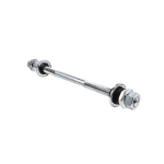 EJE POSTERIOR CON TUERCAS ATOM 3/8″x215MM / ACERO / PLATEADO