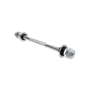 EJE POSTERIOR CON TUERCAS ATOM 3/8″x215MM / ACERO / PLATEADO