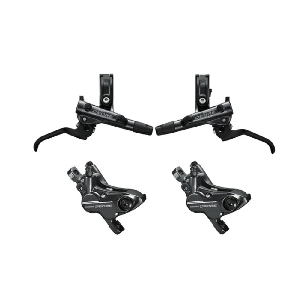 KIT DE FRENOS HIDRÁULICOS SHIMANO DEORE / BL-M6100 / BR-M6120 / 4 Pistones