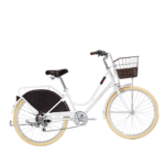 BICICLETA DE PASEO VINTAGE LAUREN 26" / 7 VEL / BLANCO