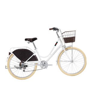 BICICLETA DE PASEO VINTAGE LAUREN 26" / 7 VEL / BLANCO