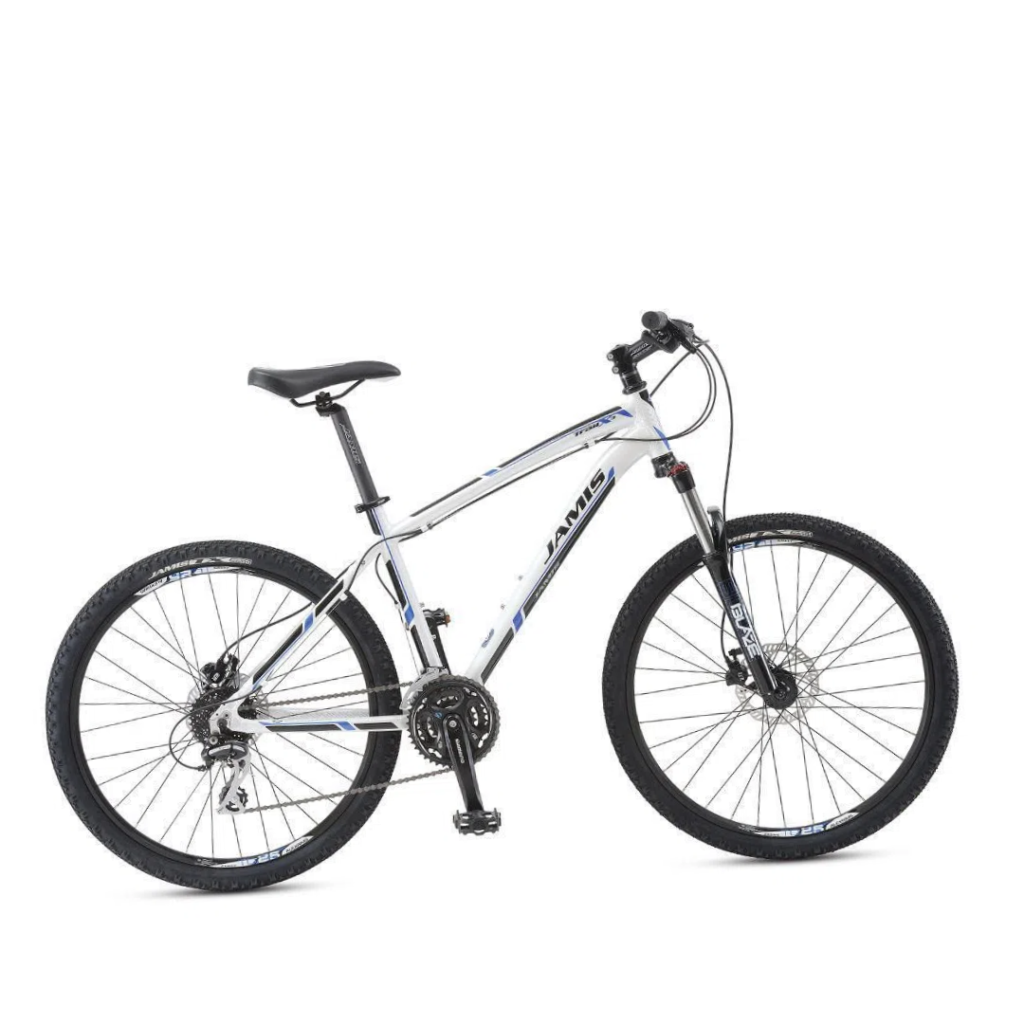 BICICLETA MTB JAMIS TRAIL X3 26″ ALUMINIO / 3X8 VEL / FRENOS HIDRÁULICOS / BLANCO