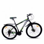 BICICLETA MTB VELOZ 29" ALUMINIO / 3X7 VEL / NEGRO-VERDE