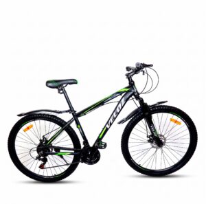 BICICLETA MTB VELOZ 29" ALUMINIO / 3X7 VEL / NEGRO-VERDE