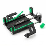 PORTA CELULAR ATOM PHD-3699 / NEGRO-VERDE / SOPORTE