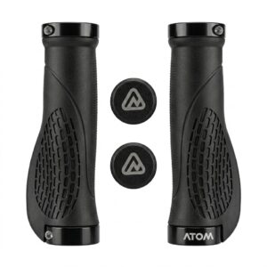 MANIGUETA ERGONÓMICAS ATOM HL-G203 / DOBLE AJUSTE / NEGRO / 130MM