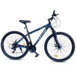 BICICLETA MTB VELOZ 29" ALUMINIO / 3X7 VEL / NEGRO-AZUL