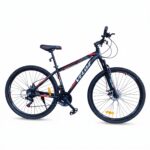 BICICLETA MTB VELOZ 29" ALUMINIO / 3X7 VEL / NEGRO-ROJO