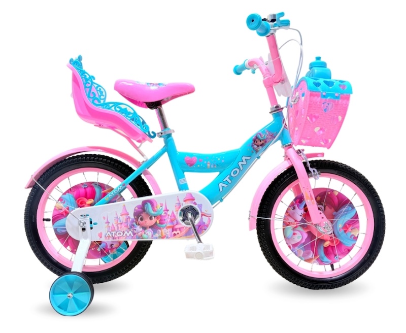 BICICLETA ATOM ARO 16 - MODELO PRINCESA