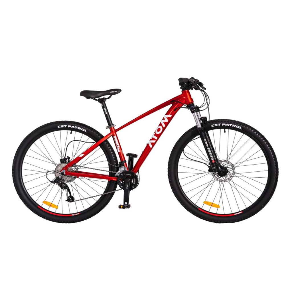 BICICLETA ATOM BURNER 29 GLOSS ROJO OSCURO / 2x9v / TALLA 18